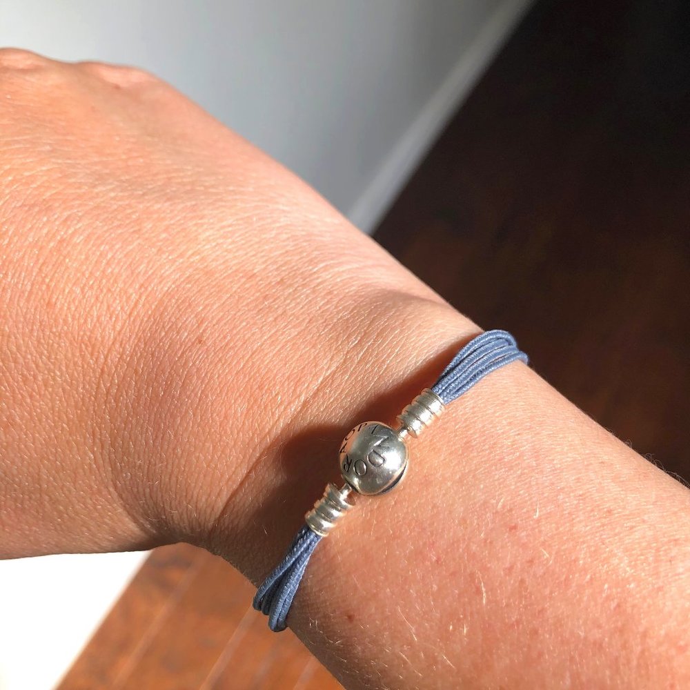 Pandora multi strand thread bracelet